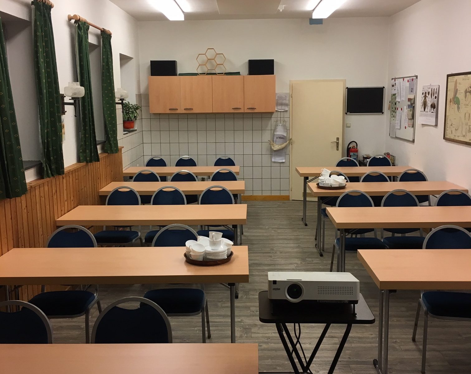 Schulungsraum im Vereinsgebäude